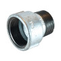 Soknippel 1 1/4" buitendraad x 1 1/2" binnendraad