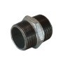 Dubbele nippel 1 1/2" buitendraad verzinkt
