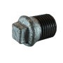 Plug 1/4" buitendraad verzinkt