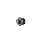 Plug 1/2" buitendraad verzinkt