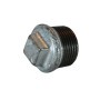 Plug 1" buitendraad verzinkt