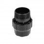 Aluminium soknippel Ø 20 mm 3/4" buitendraad