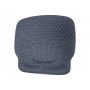 Zitkussen stof blauw zwart 72x