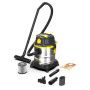 Michelin HP 20PRO | Bouwstofzuiger | Nat- en droogzuiger | 1.2 kW | 20 l | Met accessoires