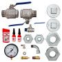 Appendageset voor drukvat 3“ en compressor 1 1/2” 11 bar