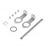 Wandbevestiging voor 2 persluchtfilters 1/4" - 3/4"