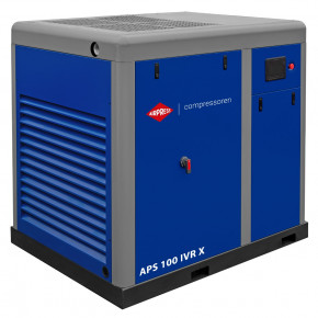 Schroefcompressor APS 100 IVR X 10 bar 100 pk/75 kW 4100-12400 l/min