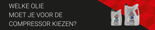 Welke olie moet er in een compressor?