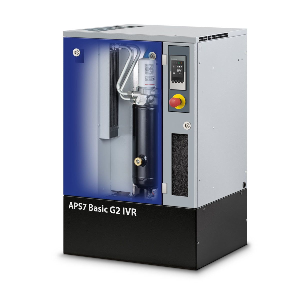 Schroefcompressor APS Basic 7 G2 IVR 10 bar 7.5 pk/5.5 kW 1152 l/min 200 l